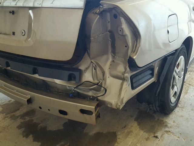 1G1ZS58F17F107338 - 2007 CHEVROLET MALIBU LS TAN photo 9