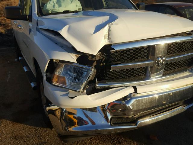 1D7RB1GP4BS573510 - 2011 DODGE RAM 1500 WHITE photo 9