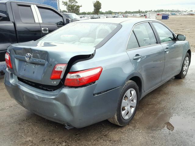 4T1BE46K29U850322 - 2009 TOYOTA CAMRY BASE GREEN photo 4