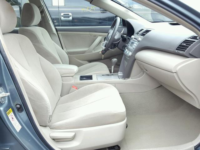 4T1BE46K29U850322 - 2009 TOYOTA CAMRY BASE მწვანე ფოტო 5