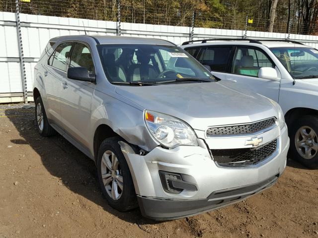 2GNALBEK6C6347417 - 2012 CHEVROLET EQUINOX LS SILVER photo 1