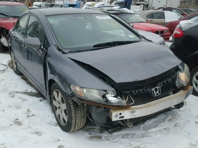 2HGFA16539H358574 - 2009 HONDA CIVIC LX GRAY photo 1