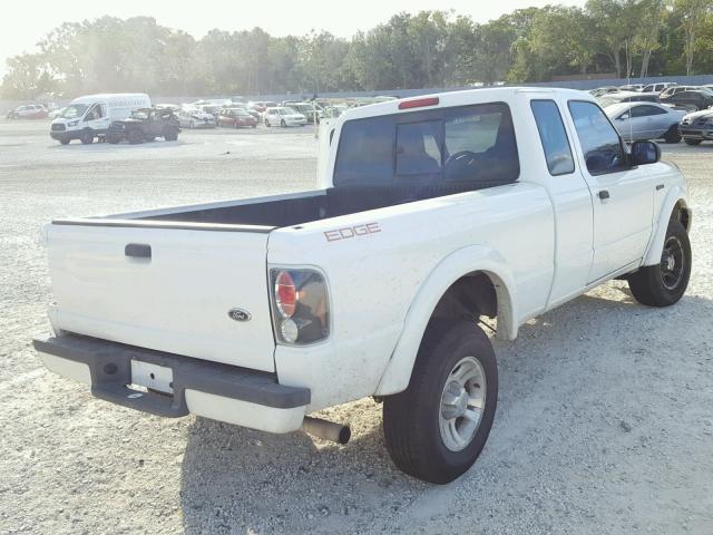 1FTYR14U84PA28668 - 2004 FORD RANGER SUP WHITE photo 4