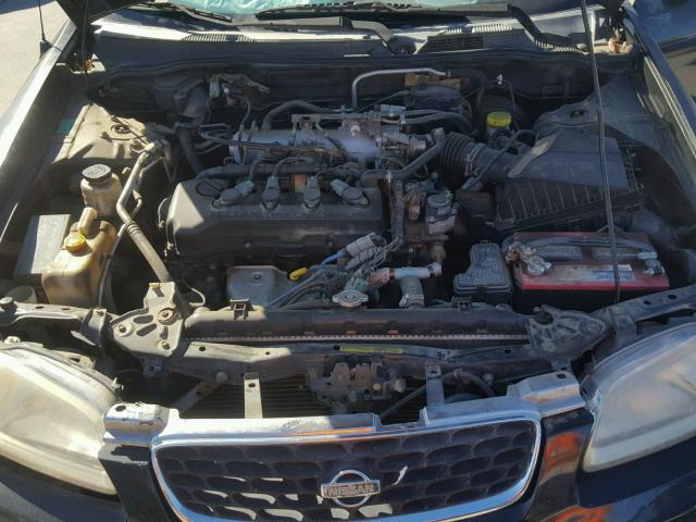 3N1CB51D9YL333708 - 2000 NISSAN SENTRA BAS BLACK photo 7