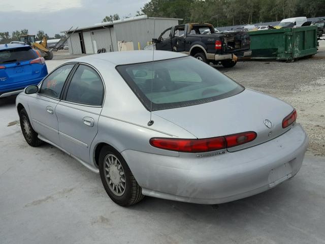 1MEFM50UXWA619057 - 1998 MERCURY SABLE GS SILVER photo 3