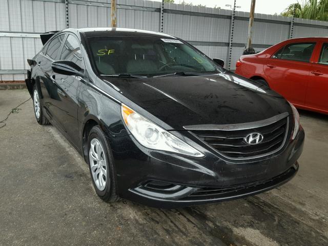 5NPEB4AC5BH216576 - 2011 HYUNDAI SONATA GLS BLACK photo 1