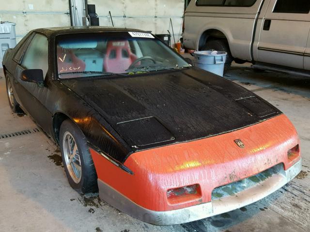 1G2PM37R9FP210965 - 1985 PONTIAC FIERO SPOR BLACK photo 1