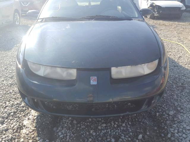 1G8ZE1283XZ153280 - 1999 SATURN SC1 GREEN photo 9