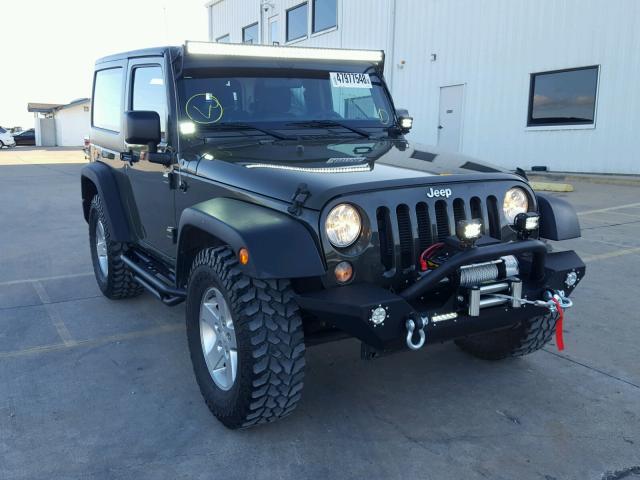 1C4AJWAG9FL635788 - 2015 JEEP WRANGLER S 绿色 照片 1