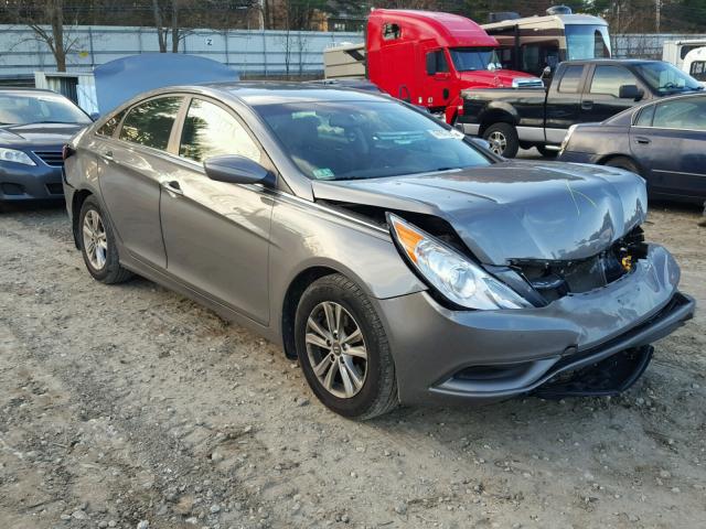 5NPEB4AC0CH434572 - 2012 HYUNDAI SONATA GLS GRAY photo 1