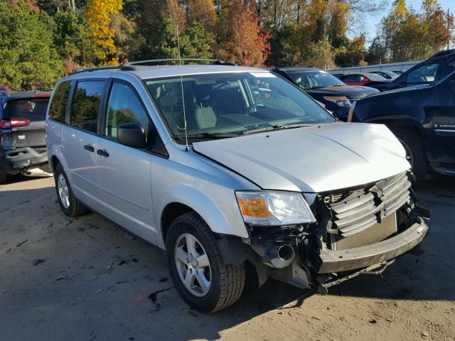 2D8HN44H98R642926 - 2008 DODGE GRAND CARA SILVER photo 1