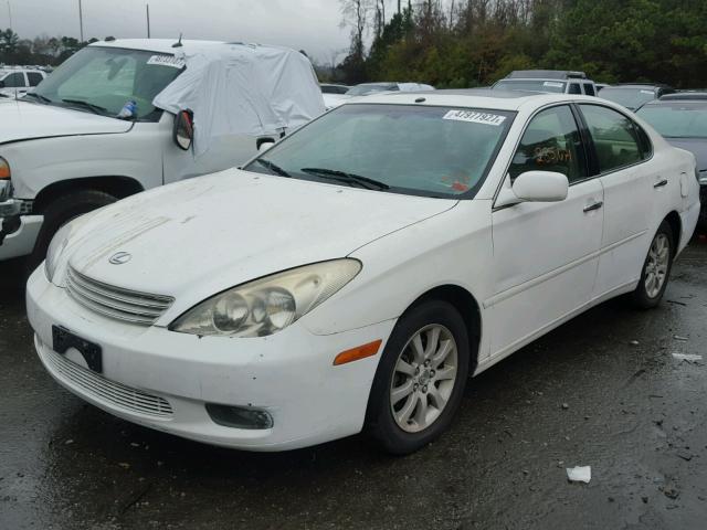 JTHBF30G020055135 - 2002 LEXUS ES 300 WHITE photo 2