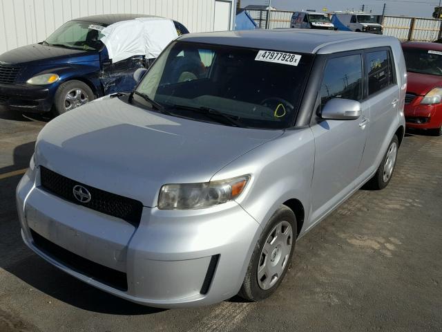 JTLKE50E881018274 - 2008 TOYOTA SCION XB Gümüş foto 2