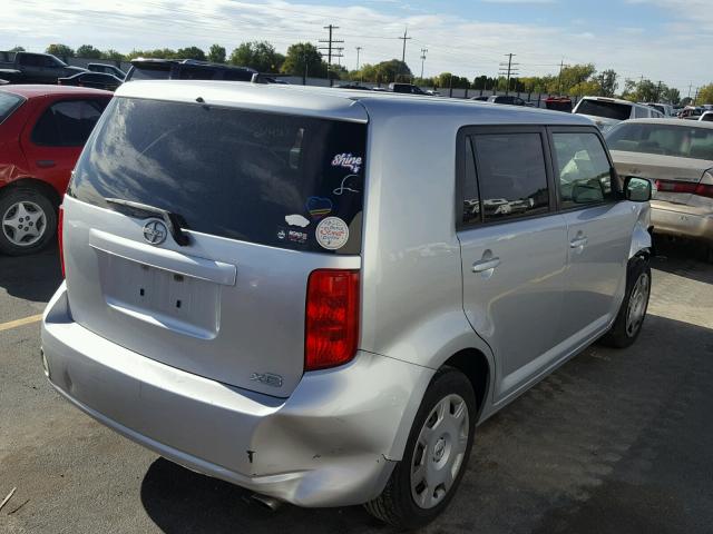 JTLKE50E881018274 - 2008 TOYOTA SCION XB Gümüş foto 4