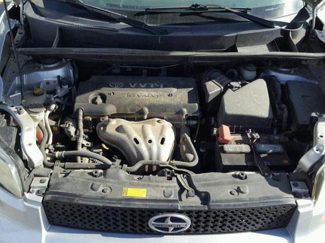 JTLKE50E881018274 - 2008 TOYOTA SCION XB Gümüş foto 7