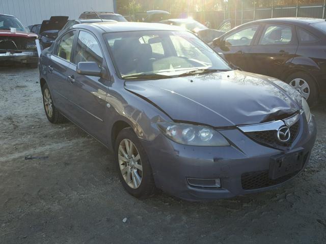 JM1BK32GX81839237 - 2008 MAZDA 3 I GRAY photo 1