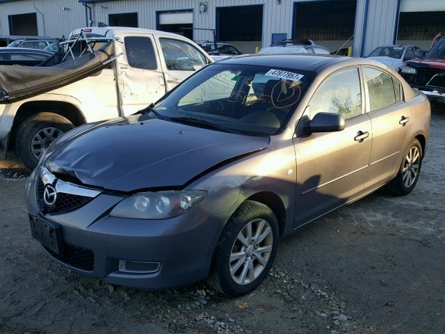 JM1BK32GX81839237 - 2008 MAZDA 3 I GRAY photo 2