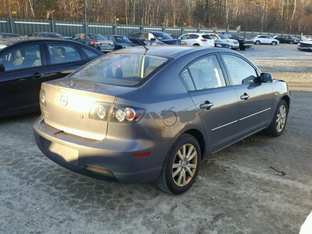 JM1BK32GX81839237 - 2008 MAZDA 3 I GRAY photo 4