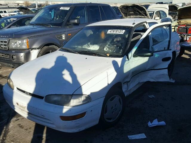 1Y1SK5267VZ409161 - 1997 GEO PRIZM BASE WHITE photo 2