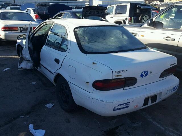 1Y1SK5267VZ409161 - 1997 GEO PRIZM BASE WHITE photo 3