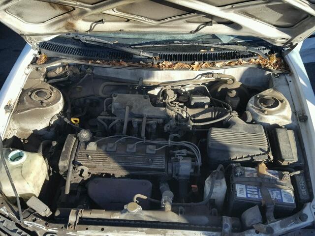 1Y1SK5267VZ409161 - 1997 GEO PRIZM BASE თეთრი ფოტო 7