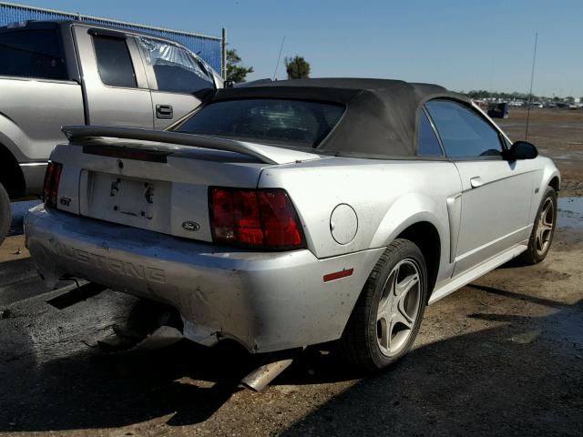 1FAFP45X7YF300958 - 2000 FORD MUSTANG GT SILVER photo 4