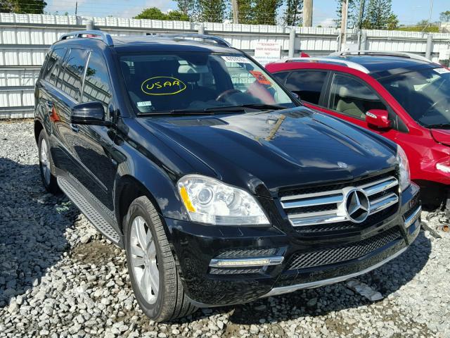 4JGBF2FEXCA796305 - 2012 MERCEDES-BENZ GL 350 BLU BLACK photo 1