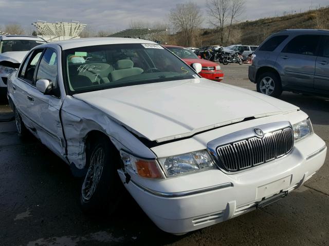 2MEFM74W6YX639940 - 2000 MERCURY GRAND MARQ WHITE photo 1