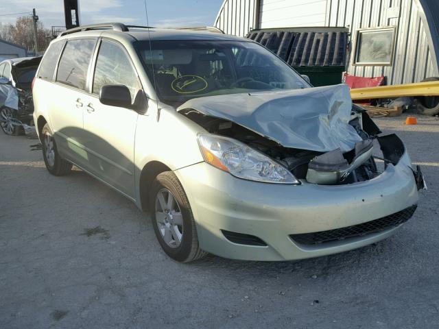 5TDKK4CC9AS324305 - 2010 TOYOTA SIENNA CE GREEN photo 1