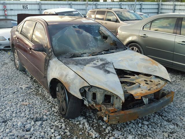 2G1WT55NX79331745 - 2007 CHEVROLET IMPALA LT MAROON photo 1