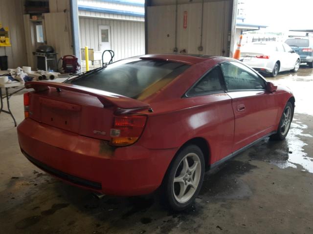 JTDDY32T4Y0003272 - 2000 TOYOTA CELICA GT- RED photo 4