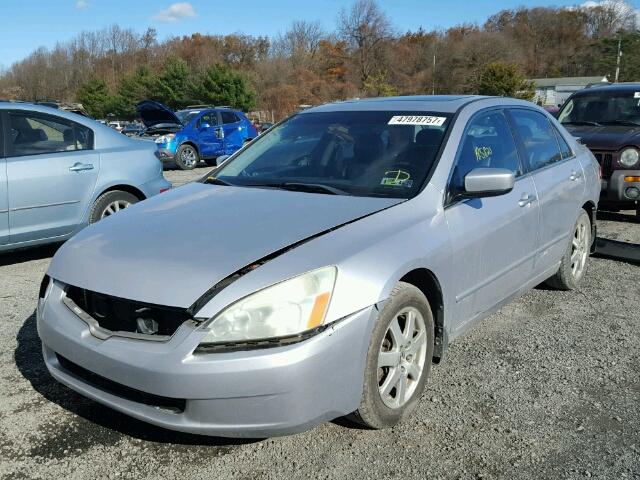 1HGCM66865A018989 - 2005 HONDA ACCORD EX SILVER photo 2