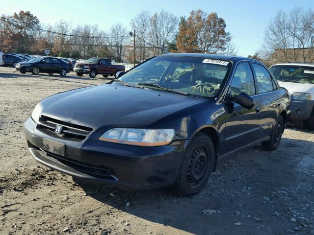 JHMCG5547XC009836 - 1999 HONDA ACCORD LX BLACK photo 2