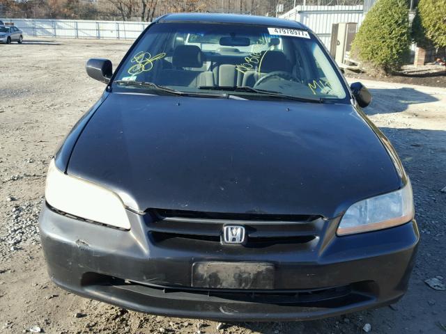 JHMCG5547XC009836 - 1999 HONDA ACCORD LX BLACK photo 9