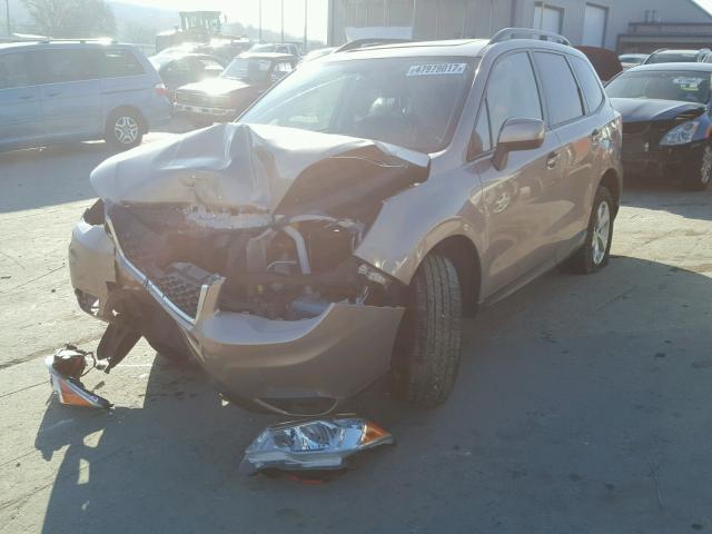 JF2SJADC5GH567558 - 2016 SUBARU FORESTER 2 BROWN photo 2