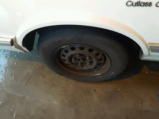 1G3AG5549R6342582 - 1994 OLDSMOBILE CUTLASS CI თეთრი ფოტო 10