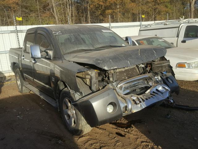 1N6AA07B04N529995 - 2004 NISSAN TITAN XE GRAY photo 1