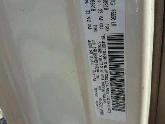 1A8HW58N08F140355 - 2008 CHRYSLER ASPEN LIMI 白色 照片 10