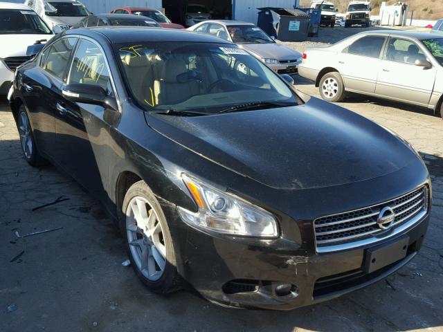 1N4AA5AP4BC803606 - 2011 NISSAN MAXIMA S BLACK photo 1