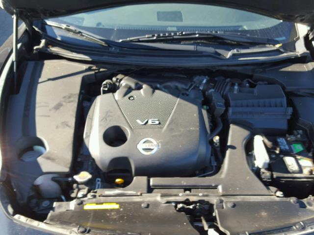 1N4AA5AP4BC803606 - 2011 NISSAN MAXIMA S أسود صورة 7
