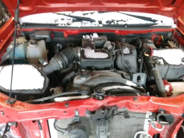1GCDT33E888224633 - 2008 CHEVROLET COLORADO L RED photo 7
