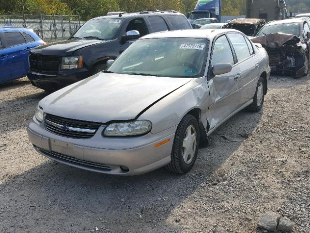 1G1NE52J0Y6270938 - 2000 CHEVROLET MALIBU LS 灰色 照片 2