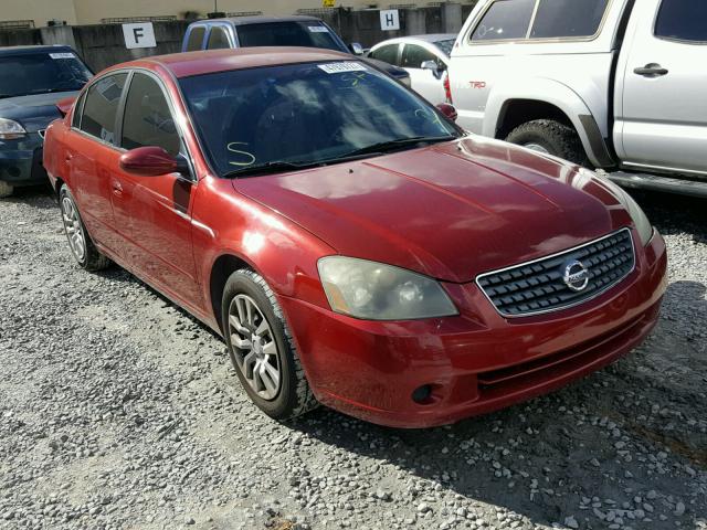 1N4AL11D85C369719 - 2005 NISSAN ALTIMA S RED photo 1