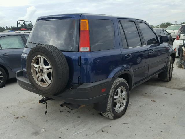 JHLRD1867XC026035 - 1999 HONDA CR-V EX BLUE photo 4