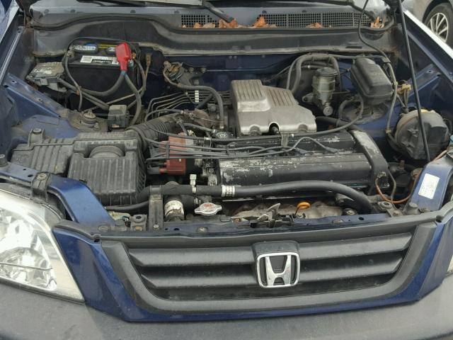 JHLRD1867XC026035 - 1999 HONDA CR-V EX BLUE photo 7