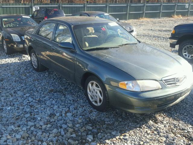 1YVGF22D5Y5141518 - 2000 MAZDA 626 ES GREEN photo 1