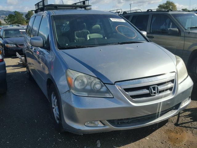 5FNRL38846B080505 - 2006 HONDA ODYSSEY TO BLUE photo 1