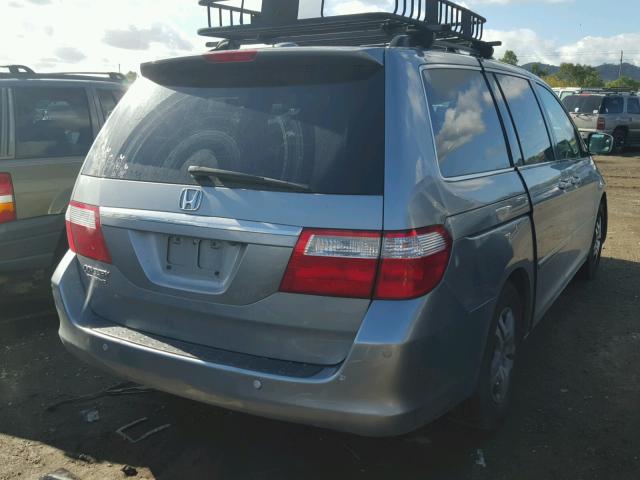 5FNRL38846B080505 - 2006 HONDA ODYSSEY TO BLUE photo 9