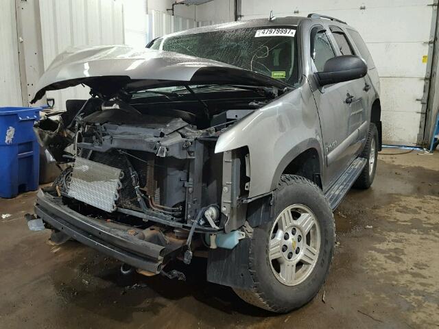 1GNFK13028J157807 - 2008 CHEVROLET TAHOE K150 GRAY photo 2