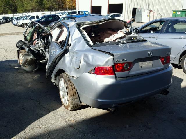 JH4CL96876C006258 - 2006 ACURA TSX SILVER photo 3